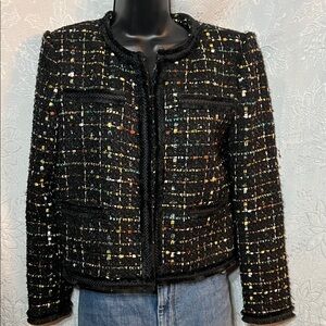 NWT Tahari size S boucle blazer